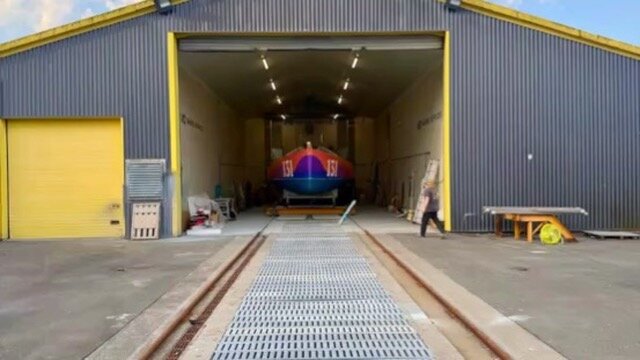 Guerrera rolling out of the V1D2 hangar in Caen, France